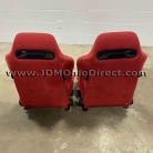 JDM DC2 Integra Type R Red Recaro Seat Set 