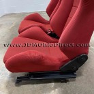 JDM DC2 Integra Type R Red Recaro Seat Set 