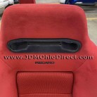 JDM DC2 Integra Type R Red Recaro Seat Set 