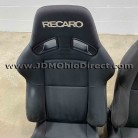 JDM SR7 Recaro Black Kamui Seat Set