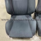 JDM SR7 Recaro Black Kamui Seat Set
