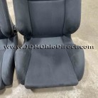 JDM SR7 Recaro Black Kamui Seat Set
