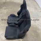 JDM SR7 Recaro Black Kamui Seat Set