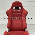 JDM DC5 Recaro SR4 Red Single Seat 