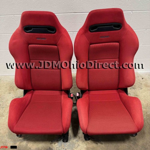 JDM EK9 Civic Type R Red Recaro Seats