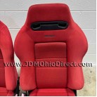 JDM EK9 Civic Type R Red Recaro Seats