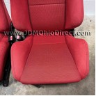JDM EK9 Civic Type R Red Recaro Seats