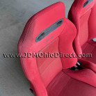 JDM DC2 Integra Type R Red Recaro Seat Set 
