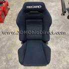 JDM SR3 Recaro Black Cloth Seat 