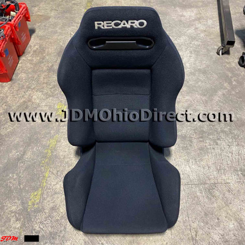 JDM SR3 Recaro Black Cloth Seat 