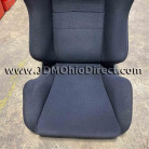 JDM SR3 Recaro Black Cloth Seat 