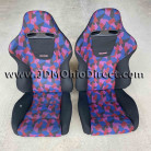 JDM SPJ Recaro Crayola Front Seat Set