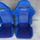 JDM DC5 Integra Type R SR4 Blue Recaro Seats  