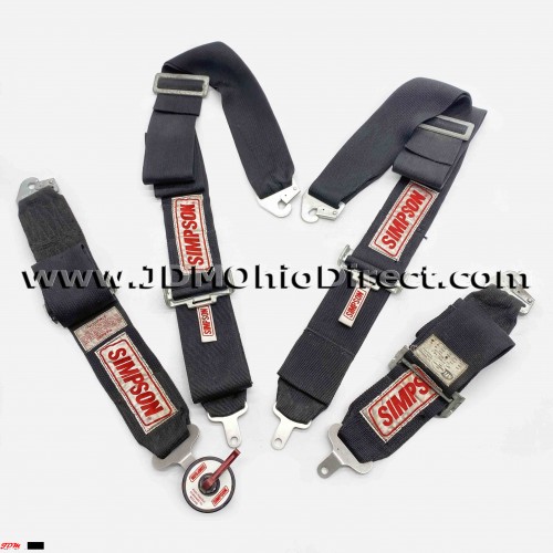 USDM Simpson Racing Camlock Lever 5-Point Seatbelt Harness